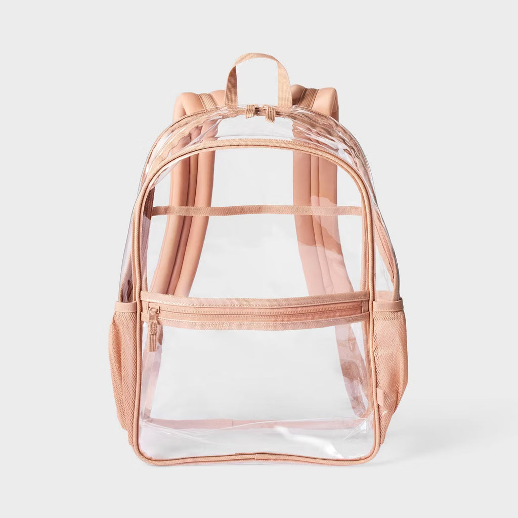 16.25" Clear Backpack - All In Motion™ Mocha