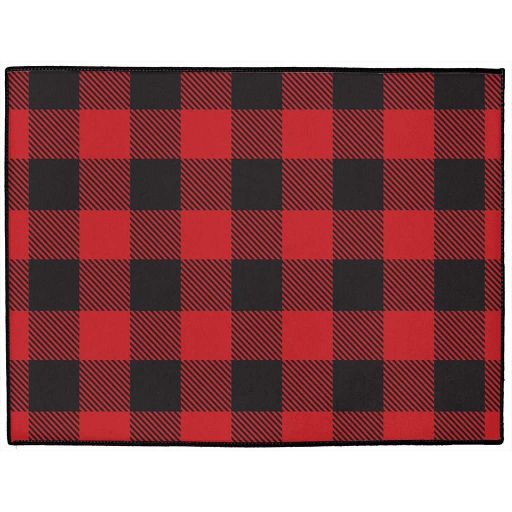 Buffalo Plaid Dog Mat