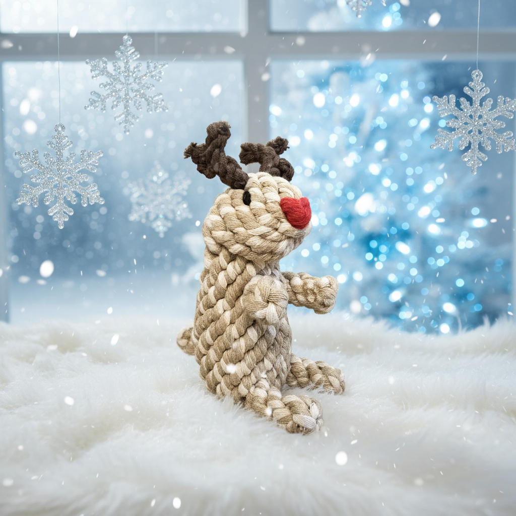 Christmas Deer Pet Toys
