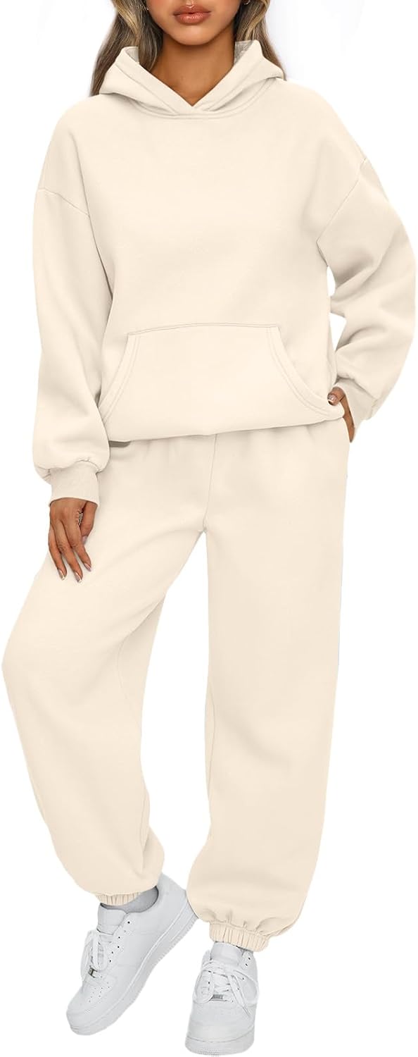 AUTOMET Womens 2 Piece Lounge Sweat Sets Fall Fashion Matching Sweatsuits