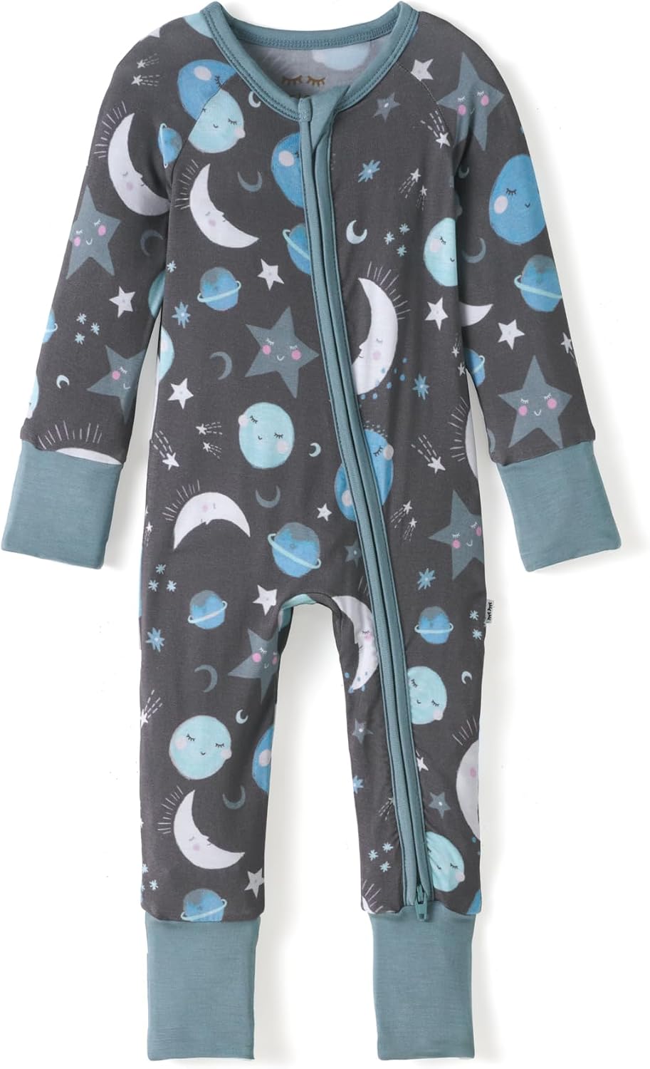 Little Sleepies Baby Pajamas, Viscose from Bamboo, Newborn Sleeper Baby PJs