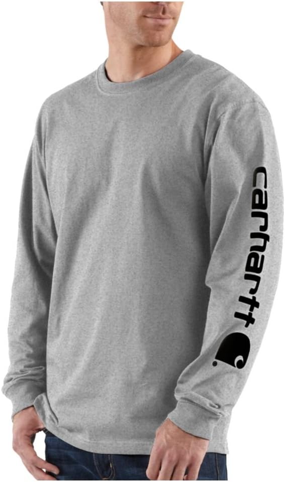 Carhartt Men's Dearborn Loose LS Logo T-Shirt