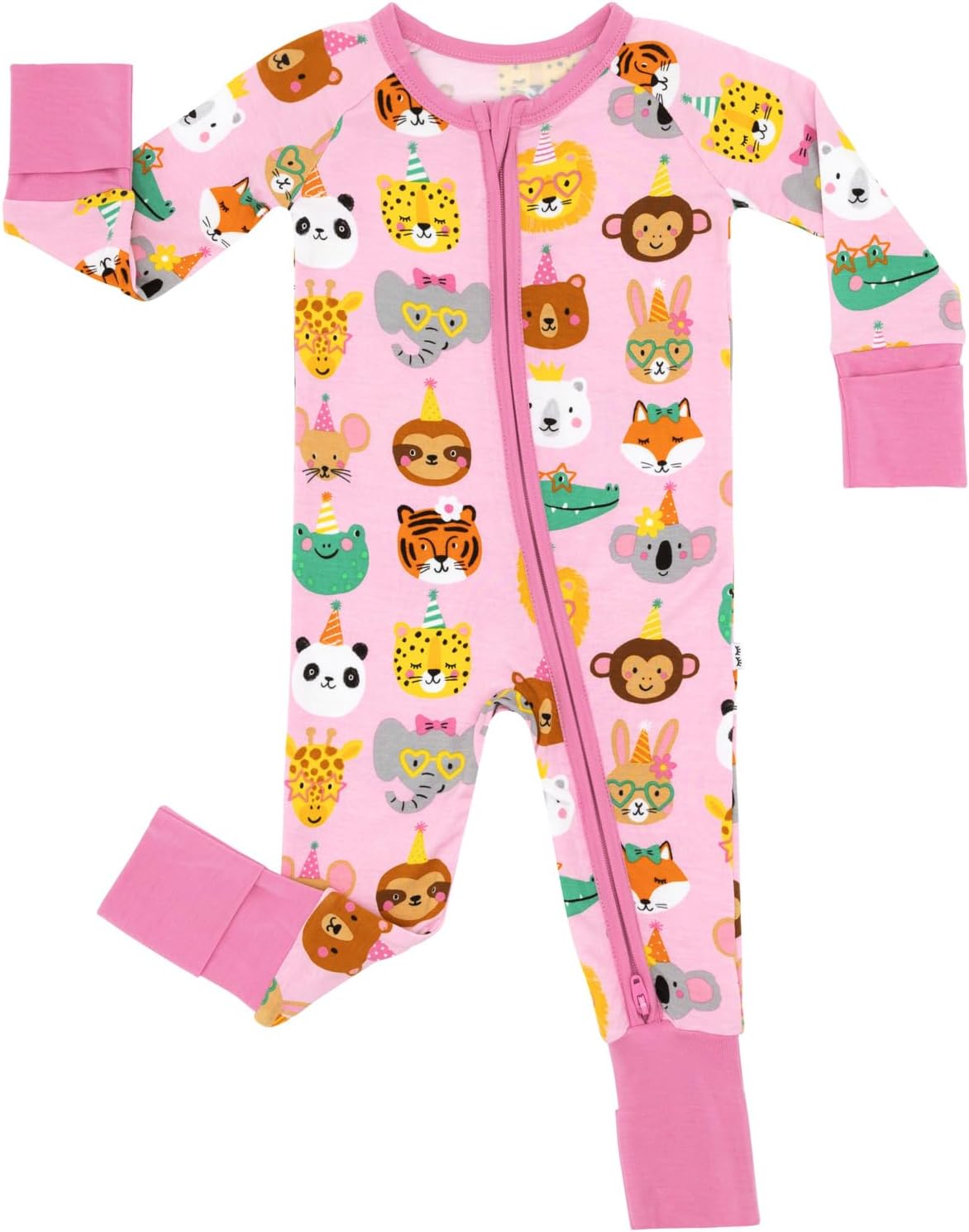 Little Sleepies Baby Pajamas, Viscose from Bamboo, Newborn Sleeper Baby PJs