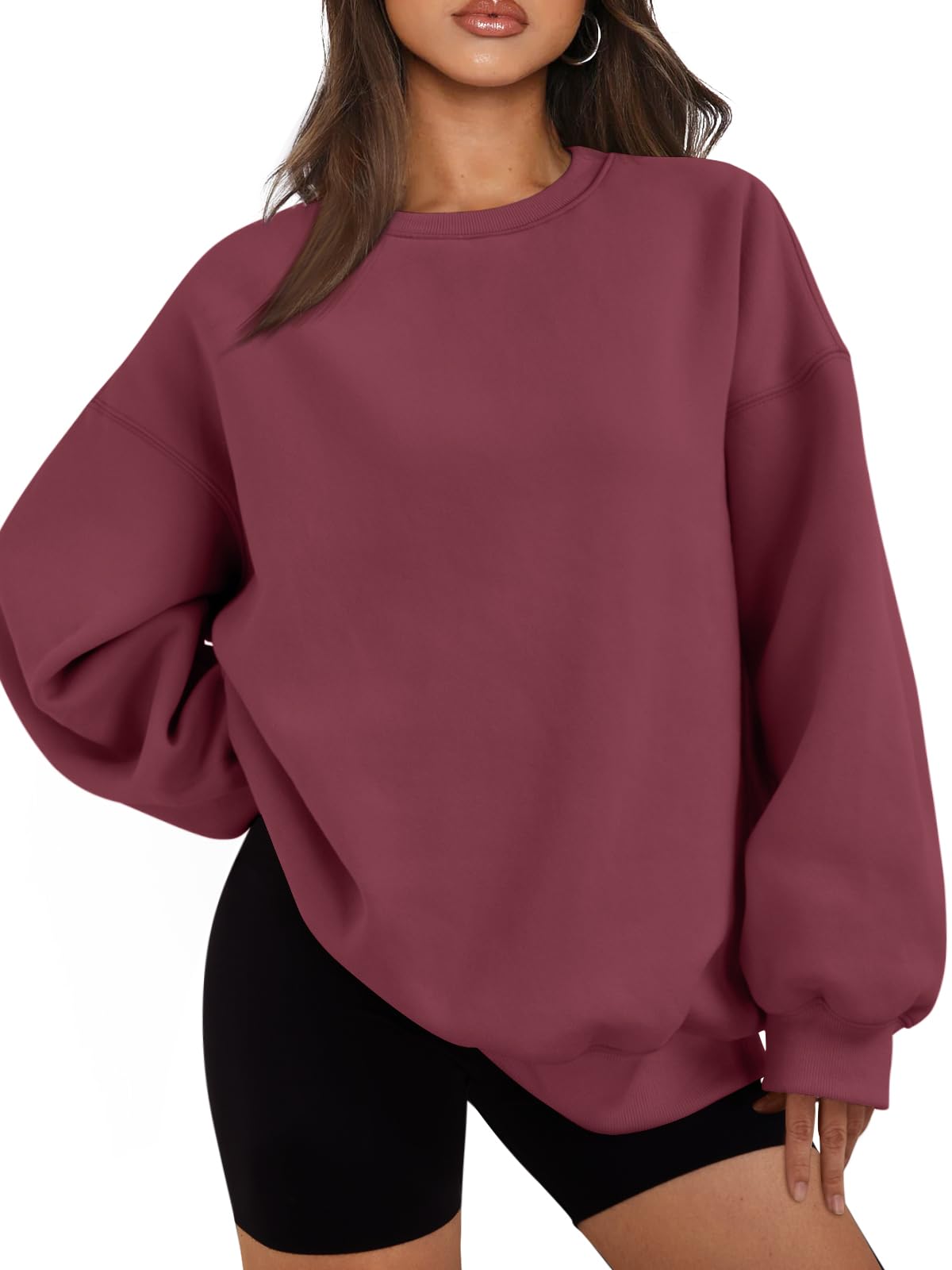 EFAN Womens Oversized Sweatshirts Crewneck Casual Lounge Fall Outfits 2026