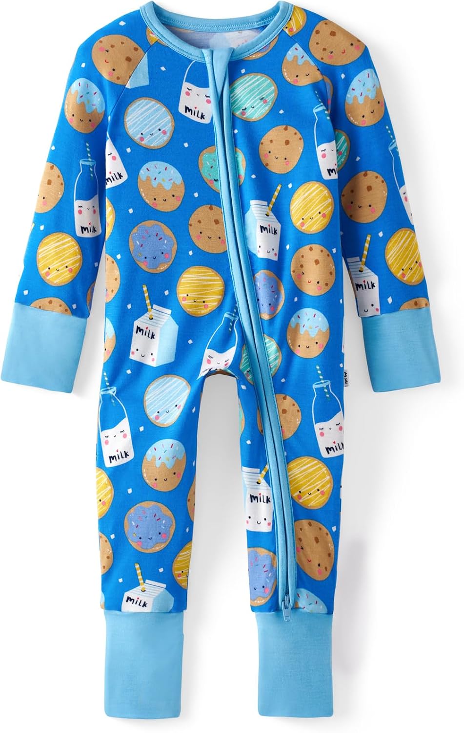 Little Sleepies Baby Pajamas, Viscose from Bamboo, Newborn Sleeper Baby PJs