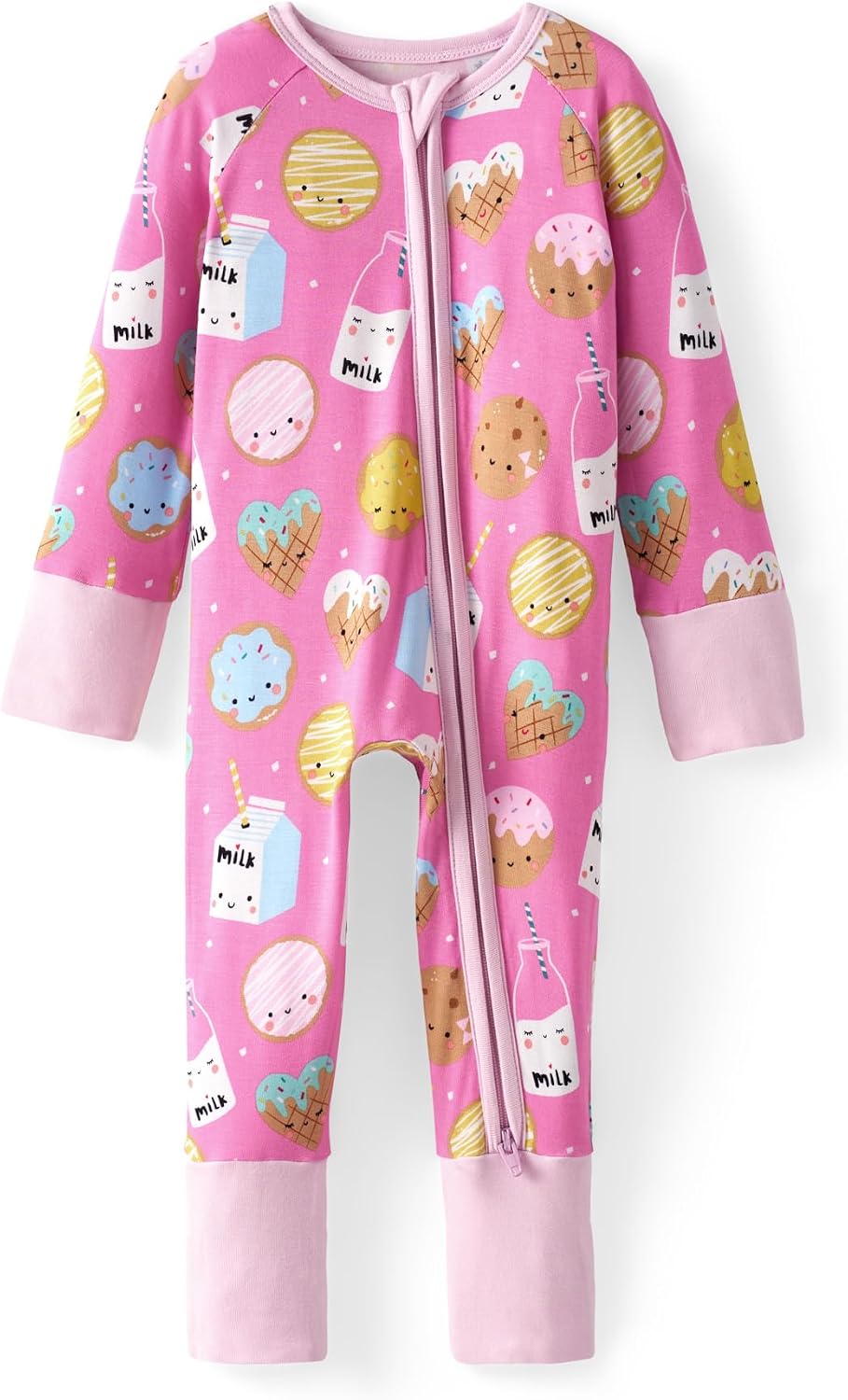 Little Sleepies Baby Pajamas, Viscose from Bamboo, Newborn Sleeper Baby PJs