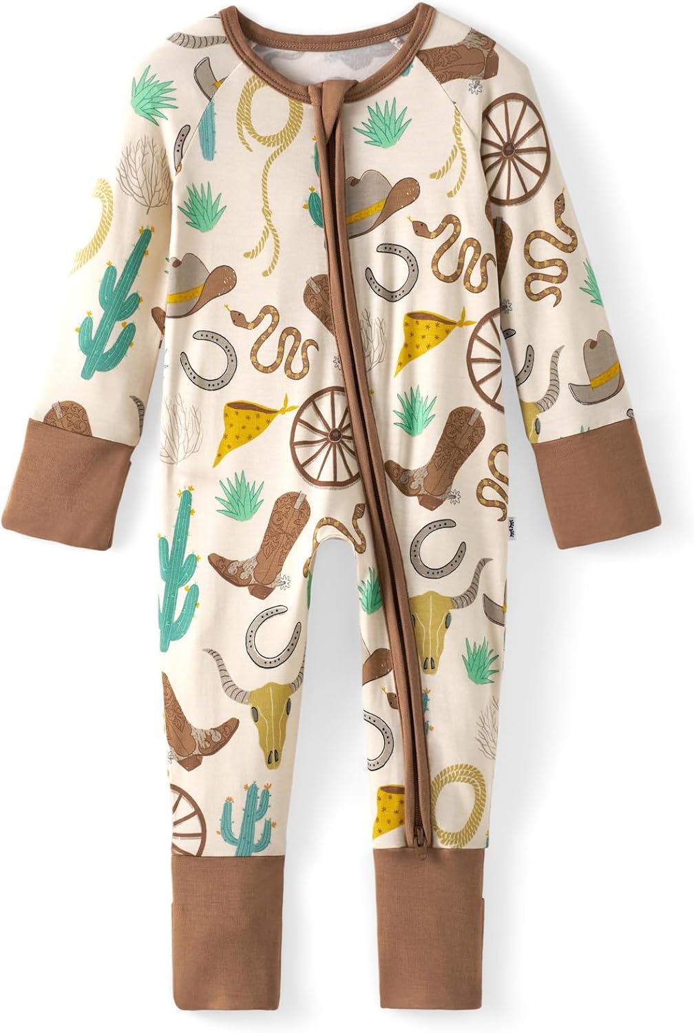 Little Sleepies Baby Pajamas, Viscose from Bamboo, Newborn Sleeper Baby PJs