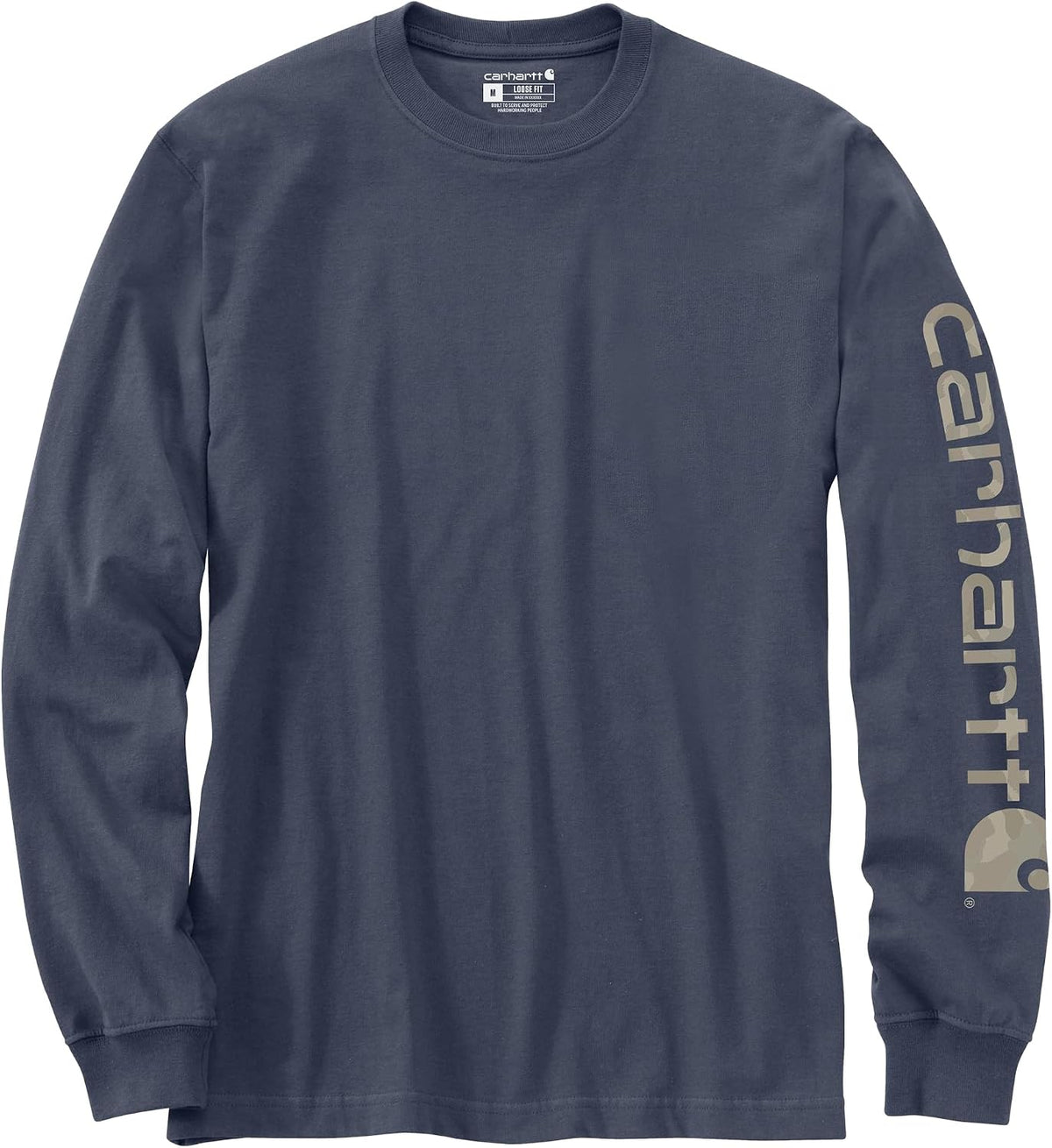Carhartt Men's Dearborn Loose LS Logo T-Shirt