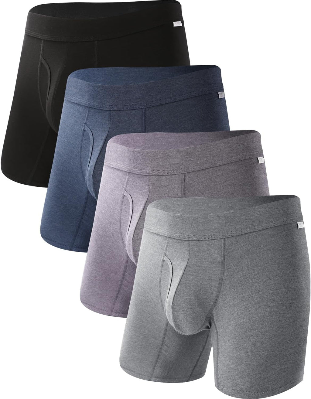 BAMBOO COOL Ultra Soft & breathable Mens Underwear Boxer Briefs Pack