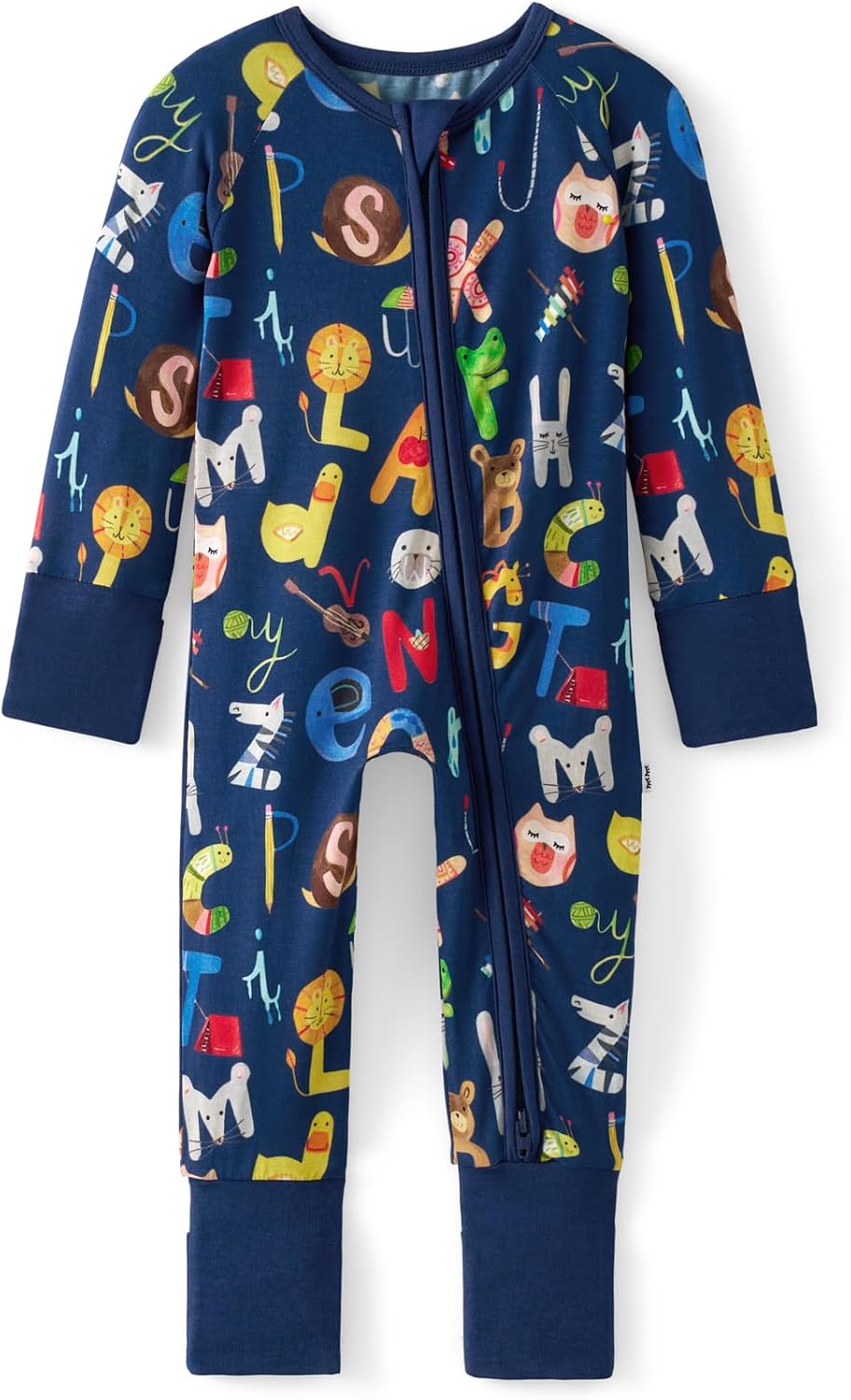 Little Sleepies Baby Pajamas, Viscose from Bamboo, Newborn Sleeper Baby PJs