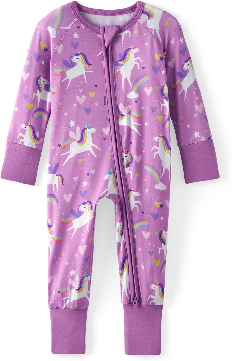 Little Sleepies Baby Pajamas, Viscose from Bamboo, Newborn Sleeper Baby PJs