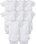Gerber Baby Boys & Girls 8-Pack Short Sleeve Onesies Bodysuits