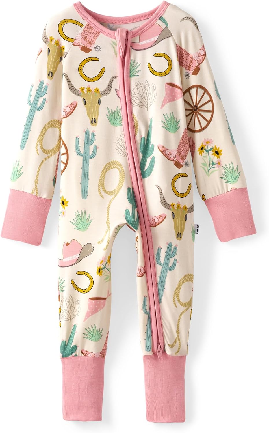 Little Sleepies Baby Pajamas, Viscose from Bamboo, Newborn Sleeper Baby PJs