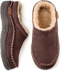 Zigzagger Men's Slip On Moccasin Slippers Indoor Outdoor