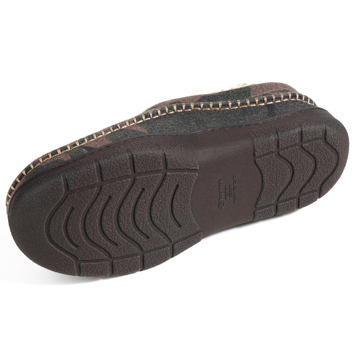Zigzagger Men's Slip On Moccasin Slippers Indoor Outdoor