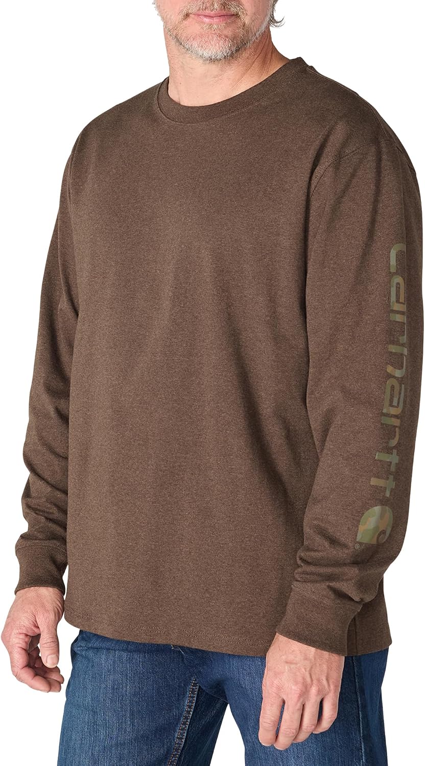 Carhartt Men's Dearborn Loose LS Logo T-Shirt