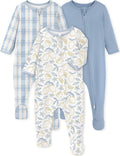 Yoofoss Baby Pajamas 100% Organic Cotton Newborn Sleepers Boy Girl Clothes