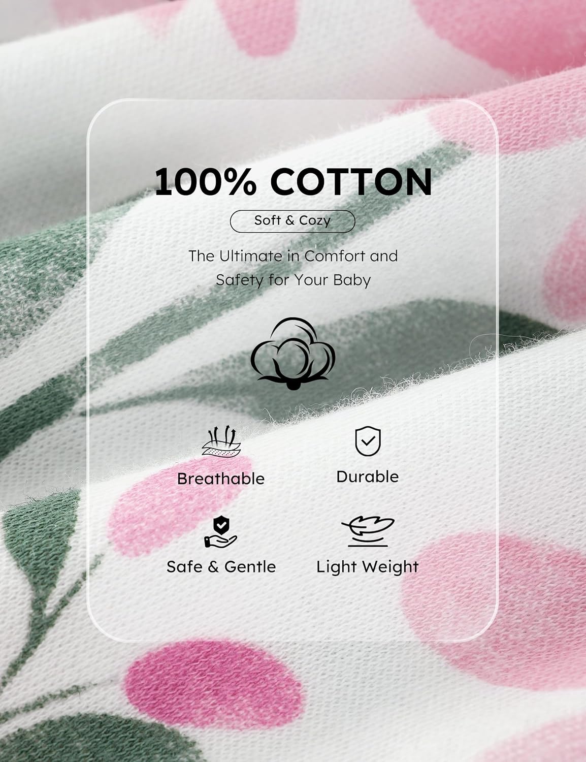 Yoofoss Baby Pajamas 100% Organic Cotton Newborn Sleepers Boy Girl Clothes