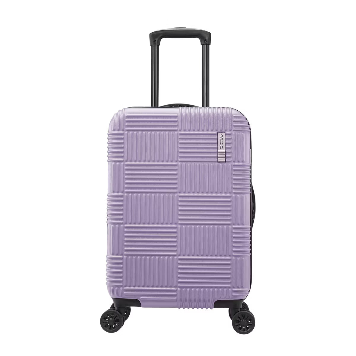American Tourister NXT Hardside Large Checked Spinner Suitcase