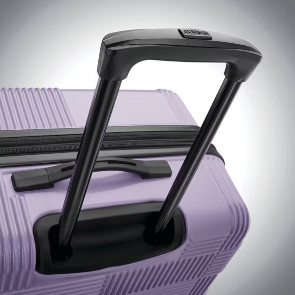 American Tourister NXT Hardside Large Checked Spinner Suitcase