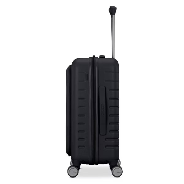 American Tourister Open Front Hardside Carry On Spinner Wheels Suitcase