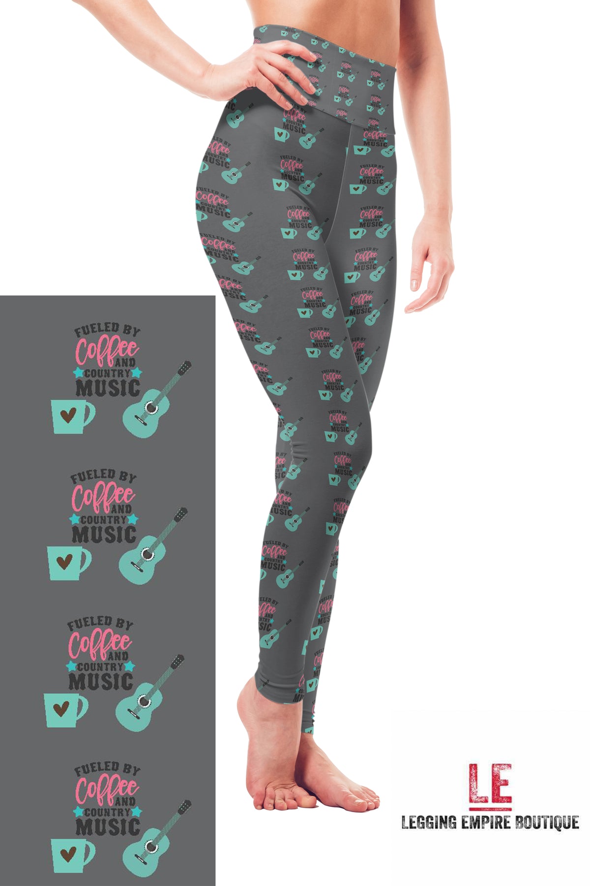 Country & Coffee Leggings