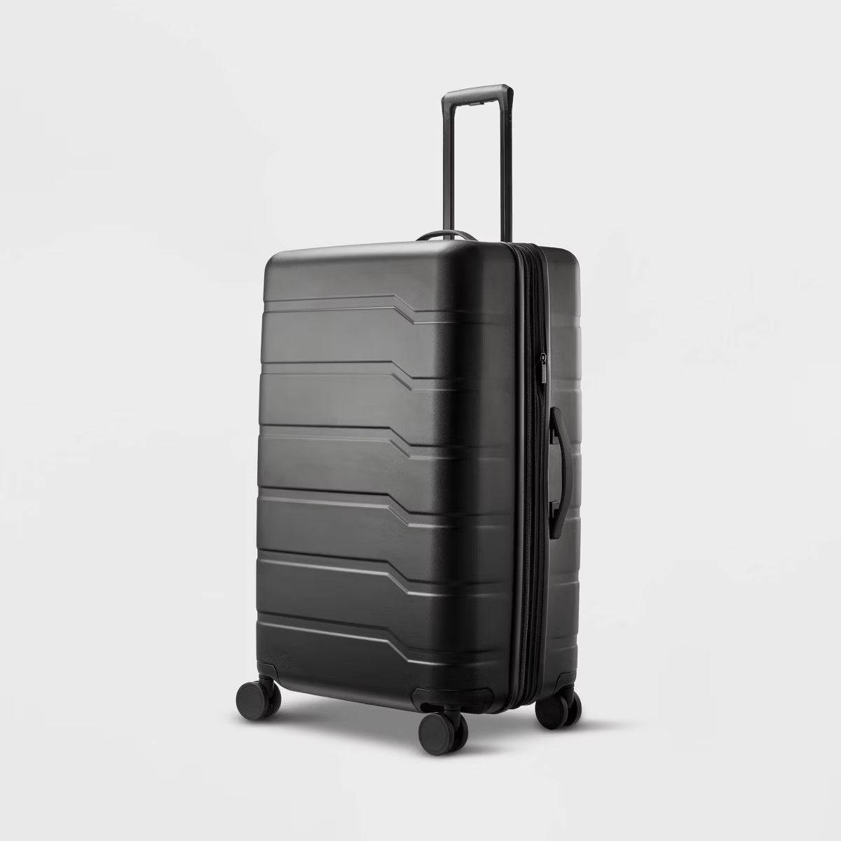 Hardside Large Checked Spinner Wheels Suitcase - Open Story™