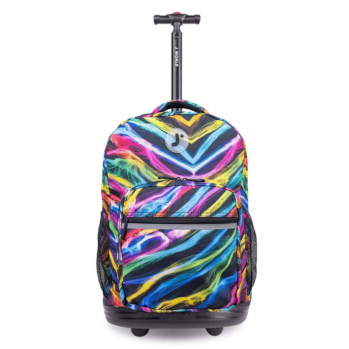 J World Sunrise 18" Rolling Backpack - Quantum
