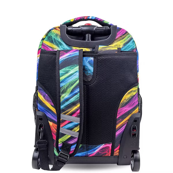J World Sunrise 18" Rolling Backpack - Quantum