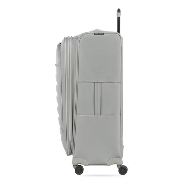 SWISSGEAR Checklite Softside Large Checked Spinner Wheels Suitcase - Gray