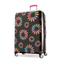 Sarah Jessica Parker Hardside Expandable Spinner Suitcase with 2 Packing Cubes - Black Shoe Wheel