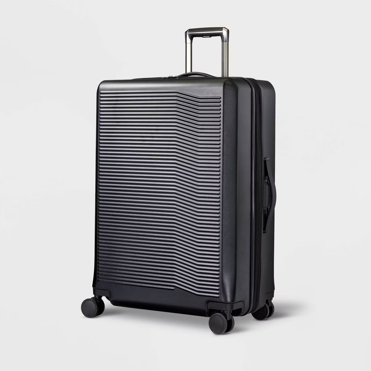 Signature Hardside Large Checked Spinner Wheels Suitcase - Open Story
