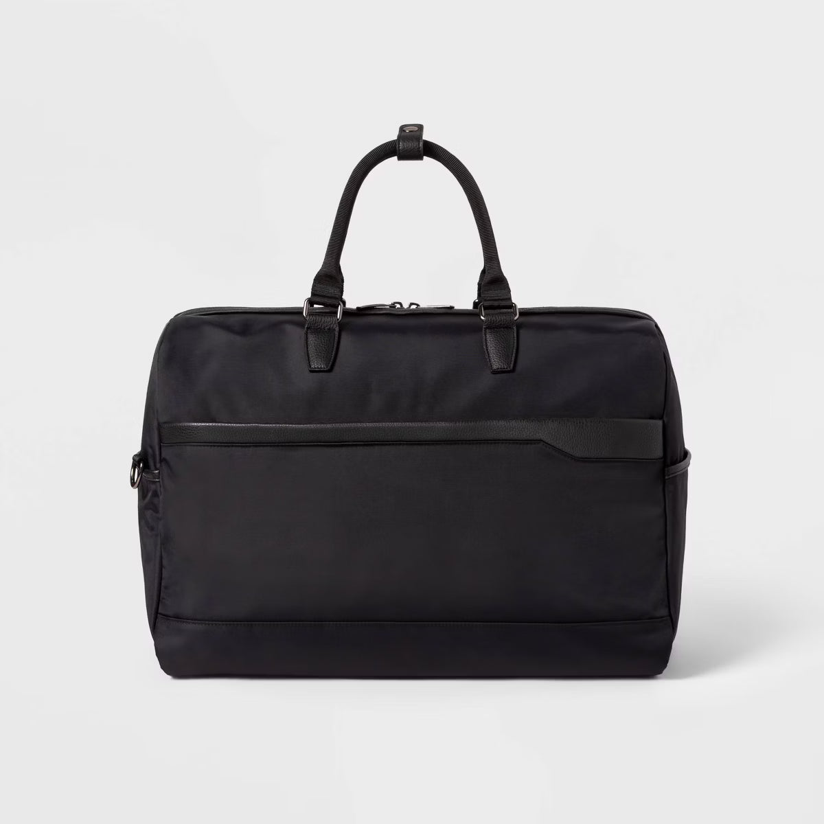 Signature Weekender Bag Black - Open Story™: Structured Travel Luggage