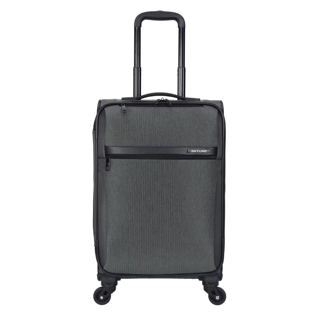 Skyline Carry On Spinner Wheels Suitcase - Gray