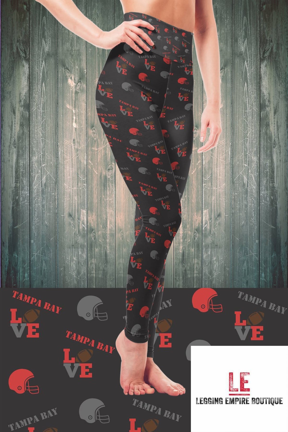 Tampa Girl Football Leggings