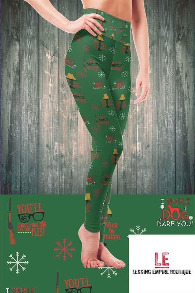 Christmas Story Inspired Leggings