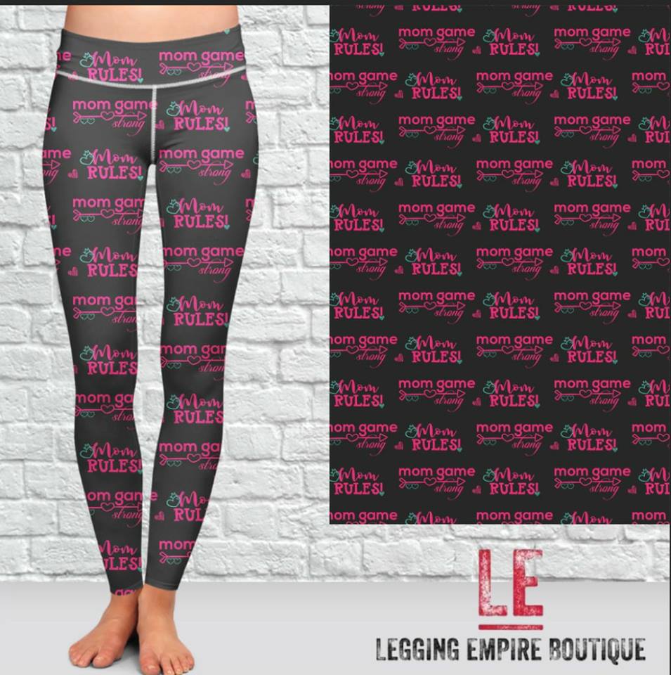 Mom Rules Leggings
