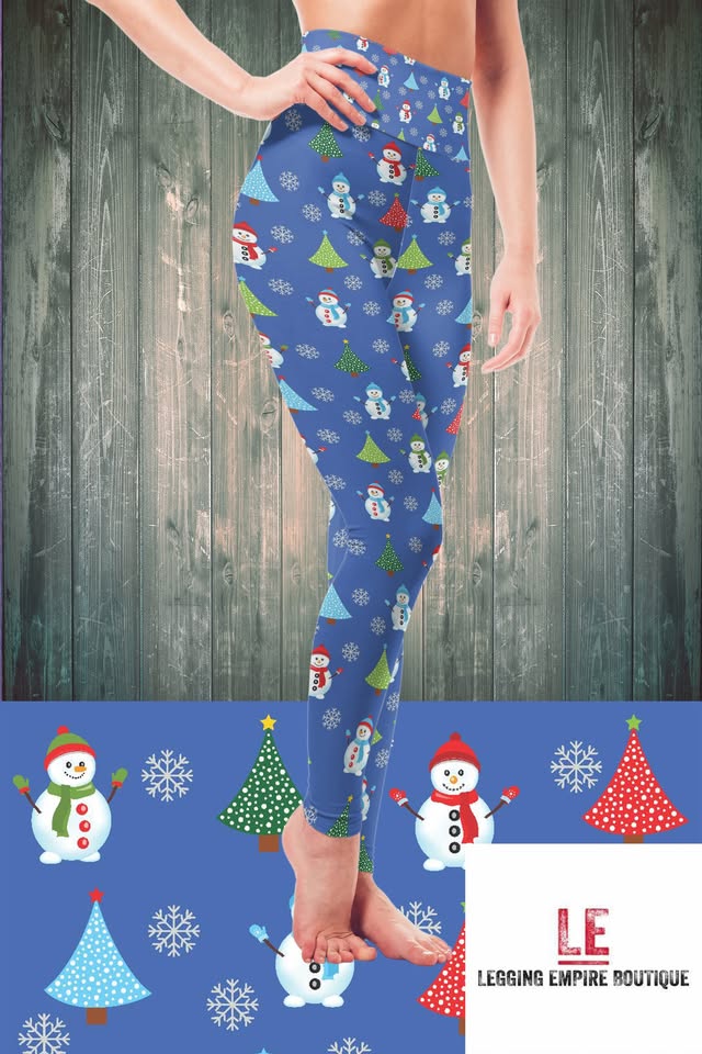 Let it Snowman Leggings